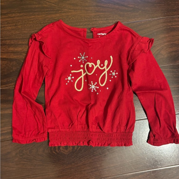 Joy Holiday Shirt 3T - Picture 1 of 2